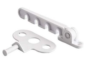 Гребенка белая 5 делений арт.WS WW 5P