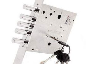 Замок BORDER ЗВ8-8К. 5/15 8-сувальд дл. кл. 102мм.(71601)