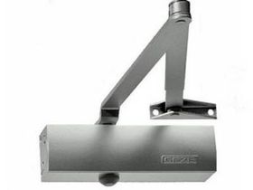 Geze TS 1500 в комплекте со стандарт.тягой /Серебро/ Германия