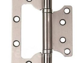 Петля из нержавейки универсальная без врезки 500-2ВВ  100*2,5 (INOX 304)