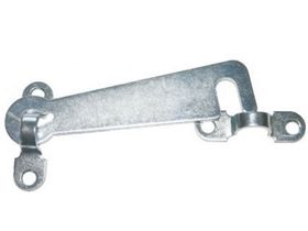 Крючок дверной КД-75   цинк  г.Кунгур (М) 1/150