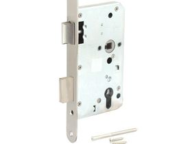 Замок врезной Apecs 1900-INOX противопожарный 1/24