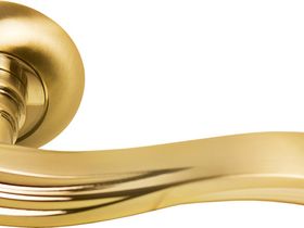 MH-14 SG/GP Ручка дверная  (мат.золото/золото) ОПТИМИЗАЦИЯ