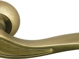 MH-26  MAB/AB Ручка дверная "London Eye" (бронза/ант.бронза ) 1/20 "Morelli"