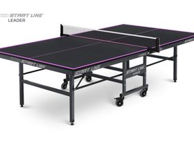 Стол теннисный Leader Black без сетки
