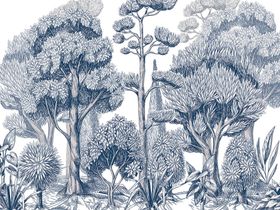 Фотообои F-393 Деревья и кустарники 300х270