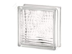 Стеклоблок Бесцветный Водопад