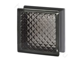 Стеклоблок Инка черный бриллиант 30% черный