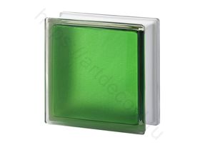 Стеклоблок Самба изумруд