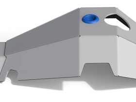 Suzuki Jimny 2018- (JB64) - защита заднего дифференциала, АЛ 4 мм