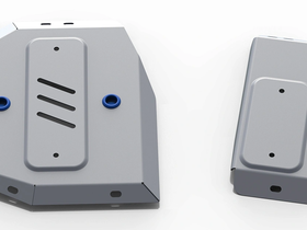 Suzuki Jimny 2018- (JB64) - защита топливного бака и топливного фильтра, АЛ 4 мм