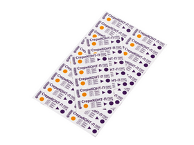 Индикатор химический многорежимный одноразовый паровой стерилизации Стериконт-П  для режимов стерилизации 120°С, 45 мин., 126°С, 30 мин., 132°С, 20 мин. (с журналом), 1000 тестов, Россия (ООО "НПФ "Винар")