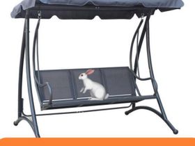 Комфортная садовая качеля для сада