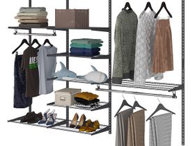 Гардеробная система Max G210 графит