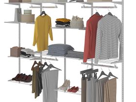 Гардеробная система Max G240 белая