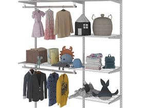 Гардеробная система Optima G150 белая