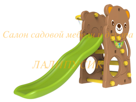 Горка Toy Monarch для игровой площадки "Мишка". Южная Корея