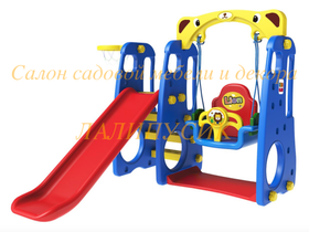 Игровой комплекс Tobebe горка с качелей для игровой площадки. Южная Корея