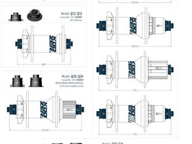 Конвертеры для втулок KOOZER. 2023 (Q20+Q24)