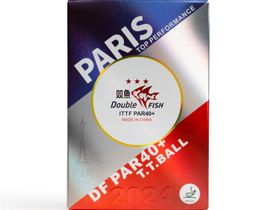 Мячи для настольного тенниса DOUBLE FISH PARIS 2024 Olympic Games 3***, профессиональные, ITTF Approved, 6шт.