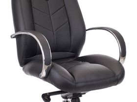 Кресло руководителя Everprof Drift Lux M Кожаное Черный