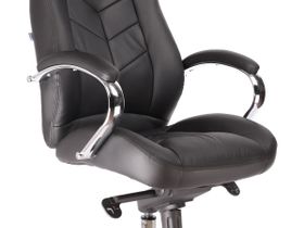 Кресло руководителя Everprof Drift M Кожаное Черный
