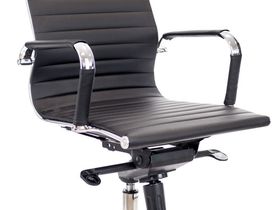 Кресло руководителя Everprof Rio M Кожаное Черный