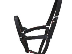 Недоуздок 2005-F Sater кожа+х/б лента