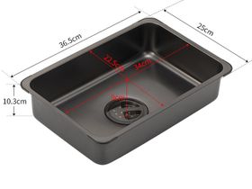 Туристическая раковина CLS АВВ-78. IGT (монтируется в стол)