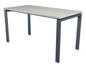 Стол NT 140X70  белое дерево/антрацит