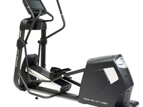 Эллиптический тренажер с автонаклоном профессиональный BRONZE GYM E1000M PRO TFT TURBO (new)