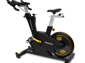 Спин-байк с консолью профессиональный BRONZE GYM PROSPIN