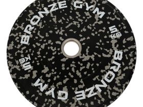 Диск бамперный BRONZE GYM камуфляж серый 5 кг