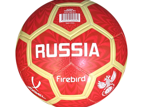 Мяч футбольный Jogel Russia Firebird №1, размер 1