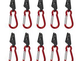 Карабин с прищепкой ShineTrip D1515. 10 шт