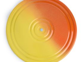 Диск здоровья многоцветный металлический, диаметр 28 см