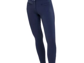 Бриджи 18516-34 QM высокие полн силик лея (т.синий)V