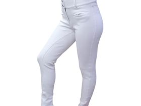 Бриджи 96600-36 QM высокие полн силик лея! (бел)V