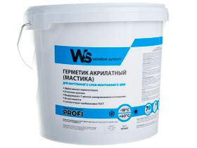 Герметик акриловый (мастика) Window Sistem для наружных швов