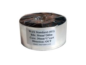 Риббон 30мм x 300м, втулка 1" x 30мм OUT, Wax Standard (011)