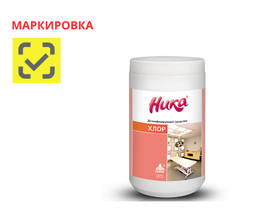 Ника-хлор средство дезинфицирующее (таблетки), 300 шт/банка (1 кг), Россия (ПКФ "Вест")