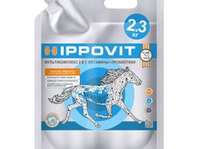 Подкормка ИППОВИТ 2,3кг (пробиотик+витамины)