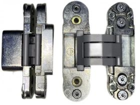 Петля дверная  скрытая UBEELEGEN INVISIBLE 30 3d (URSP) 1/32 (9016 RAL белый)