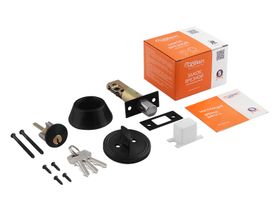 D1 НОРА-М Замок врезной /к-ф/ Черный/1/30