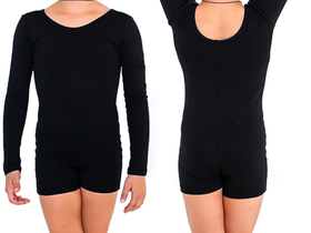 Комбинезон гимнастический. Длинный рукав.