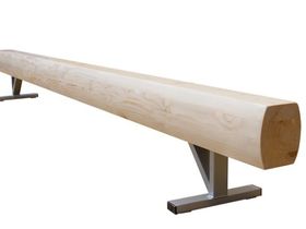 Бревно гимнастическое L=3000 на низких металлических опорах