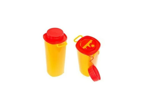 Емкость-контейнер класса Б, 1 л для сбора острого инструментария, одноразовый, Россия (ООО "Инновация")