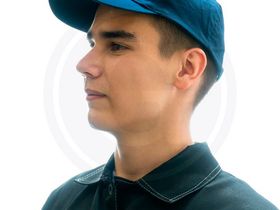 Шапка акриловая цв черный (10 класс)