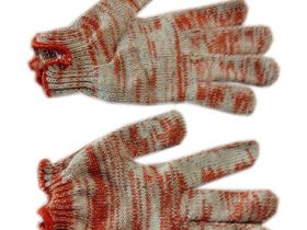 Перчатки трикотажные 4-х нитка с синт нитью 3х/б+ 1 синт. Нить Гамма-микс