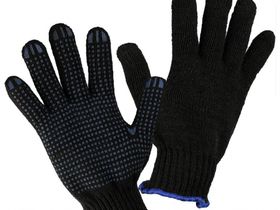 Перчатки п/ш двойные с ПВХ